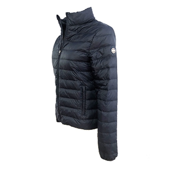 Tory Burch Packable Tory Navy Down Jacket - Picture 2 of 5